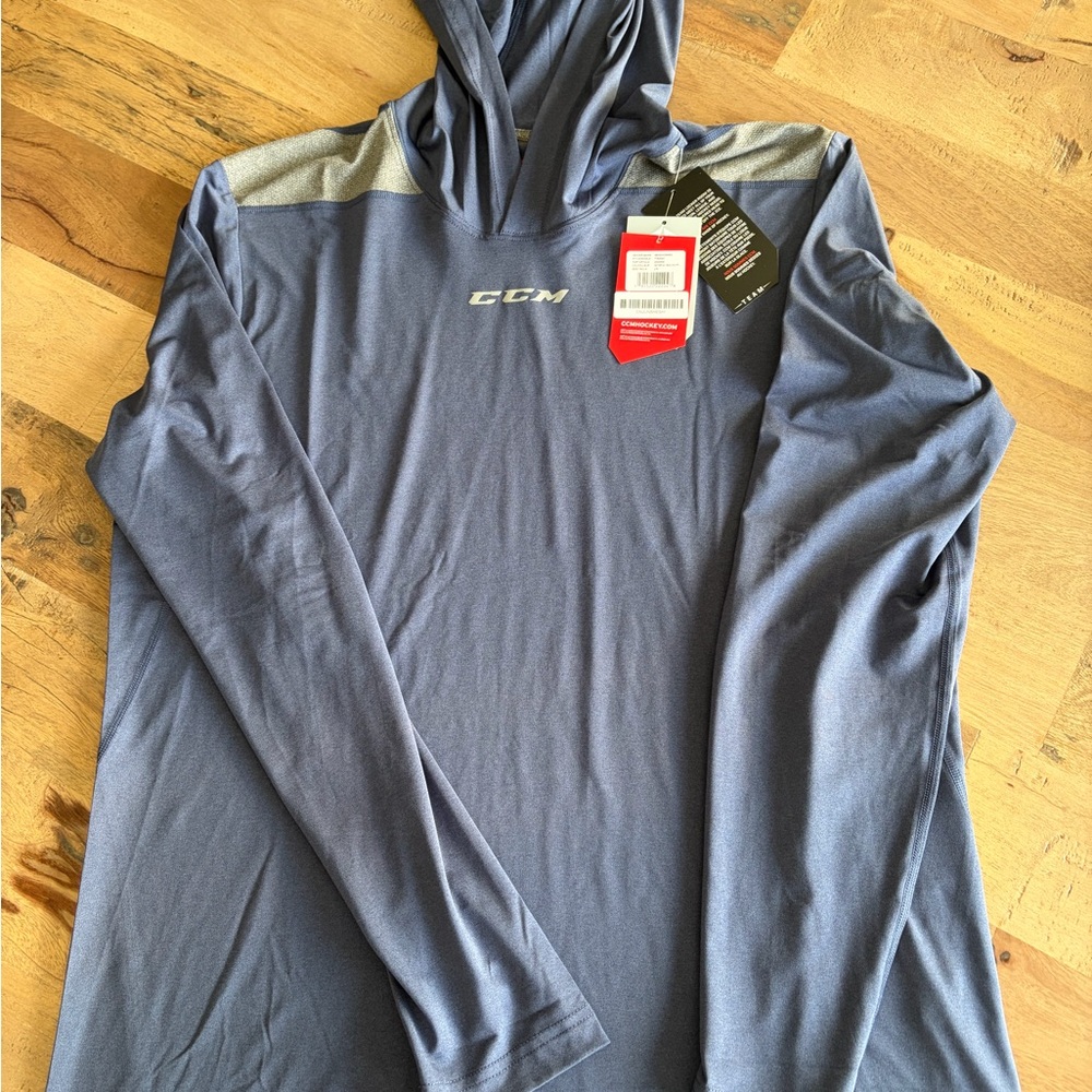 CCM Heather Blue Hoodie